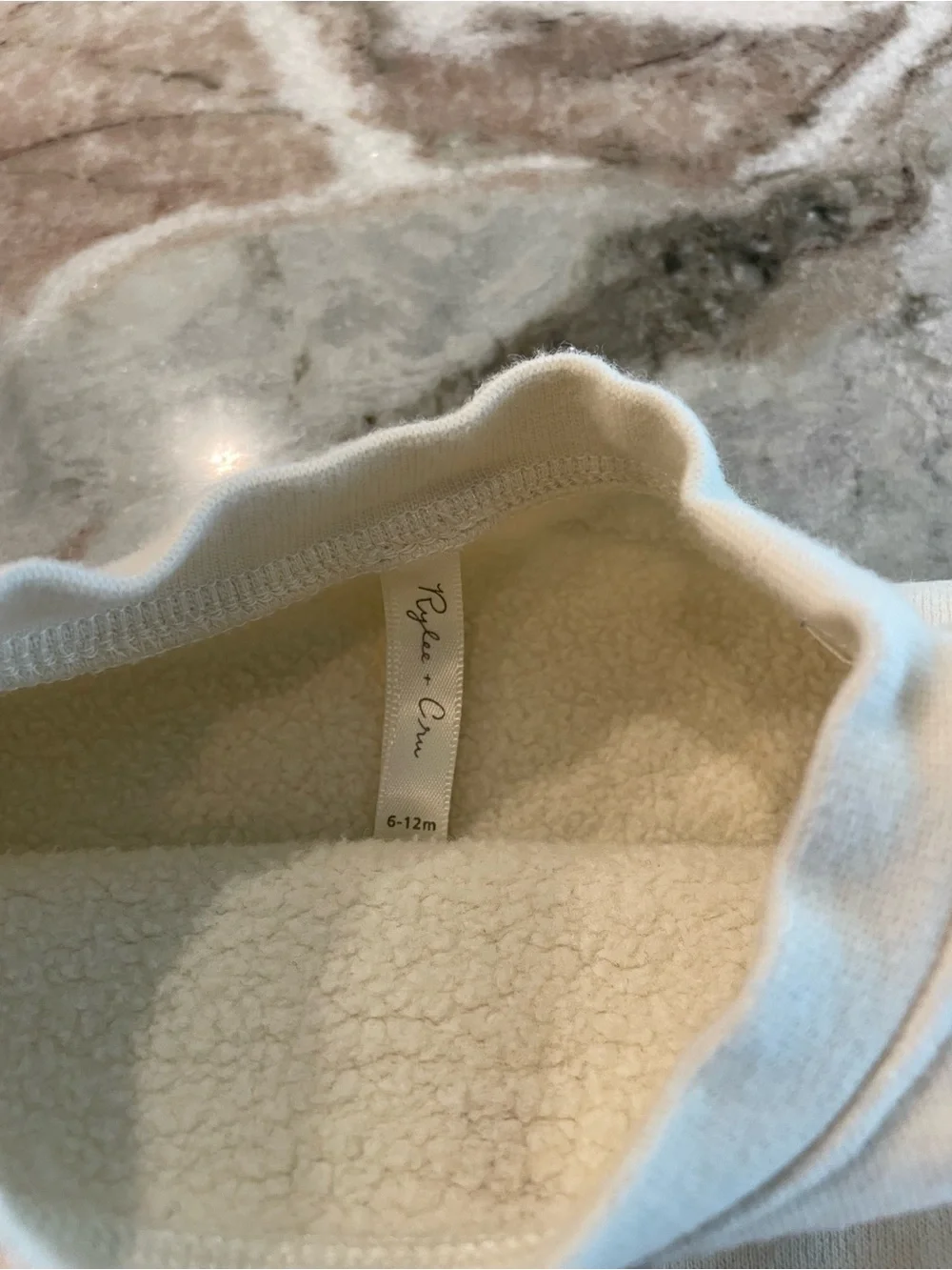 Rylee and Cru Baby Sweatshirt Snowman 6-12 Months Winter Crewneck